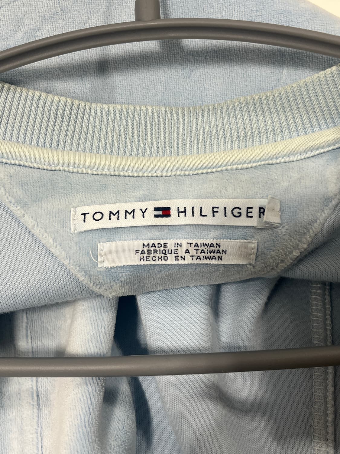 타미힐피거 빈티지 벨벳집업 상품이미지4