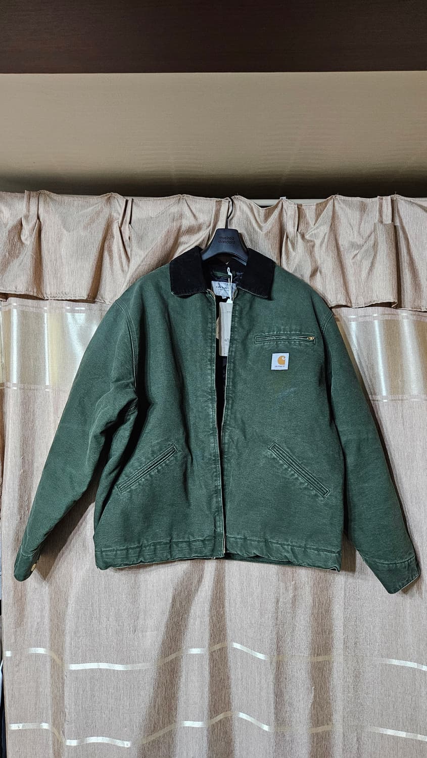 칼하트 WIP OG 디트로이트 자켓 올리브/블랙 상품이미지1