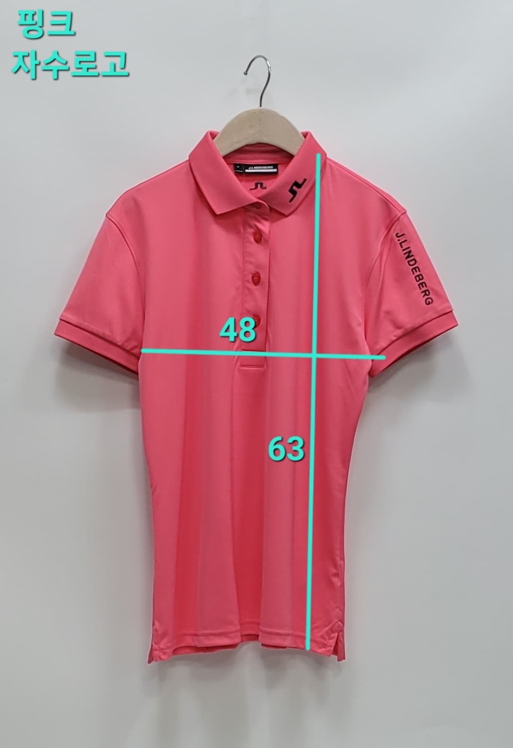 J.LINDEBERG 제이린드버그 투어테크 폴로티 / 여 M 핑크
 상품이미지10