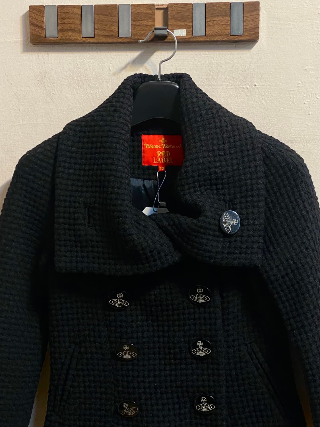 비비안 웨스트우드 레드 라벨 더블 브레스티드 코트 상품이미지2