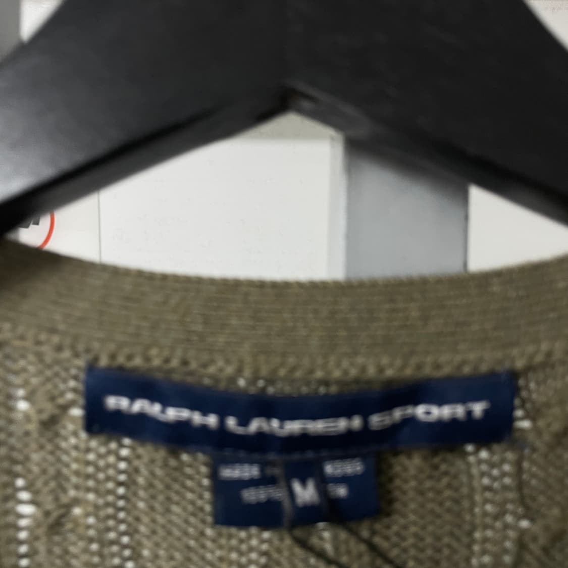 폴로 랄프로렌 케이블 가디건 카키 M(W) 상품이미지5