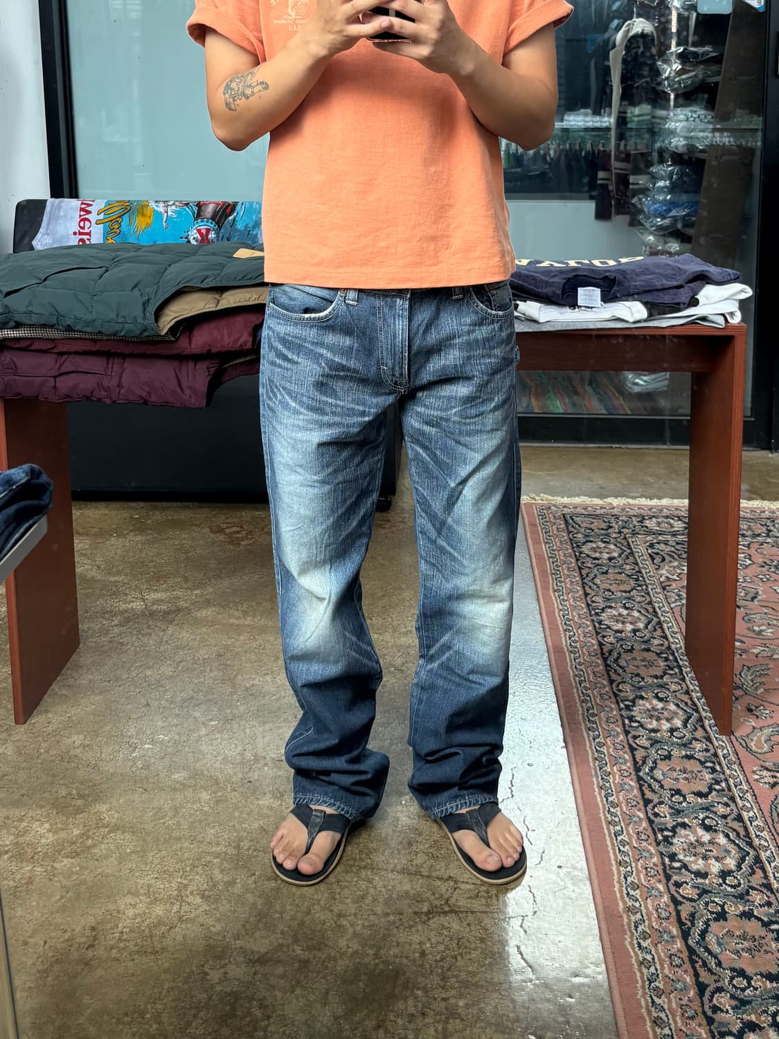 Edwin BLUE TRIP 503 워싱 데님 상품이미지2