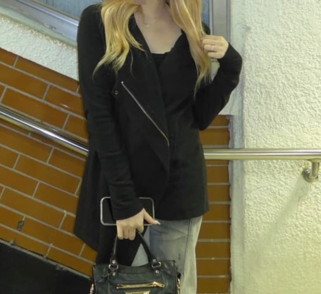 헬무트랭 드레이프 비대칭 후드 집업 M 상품이미지3