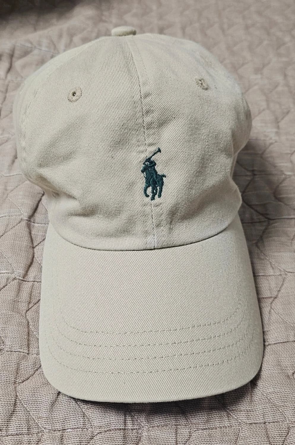 폴로 베이지 볼캡 상품이미지1