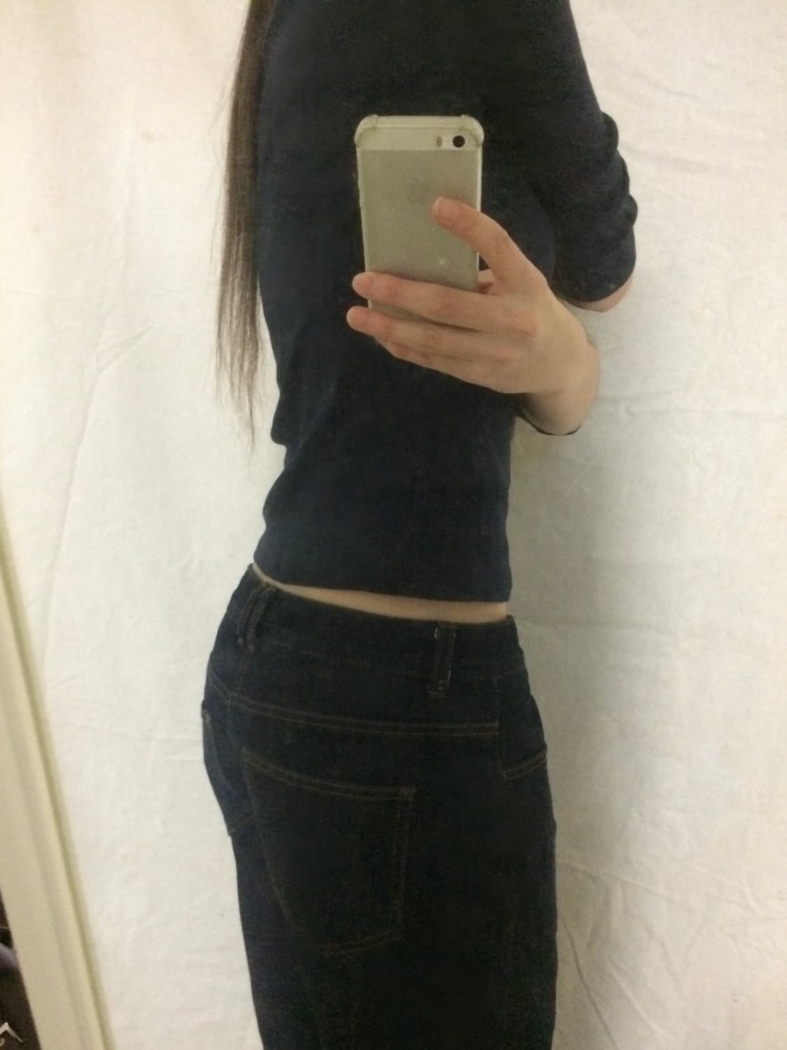 Low-rise indigo denim 상품이미지3