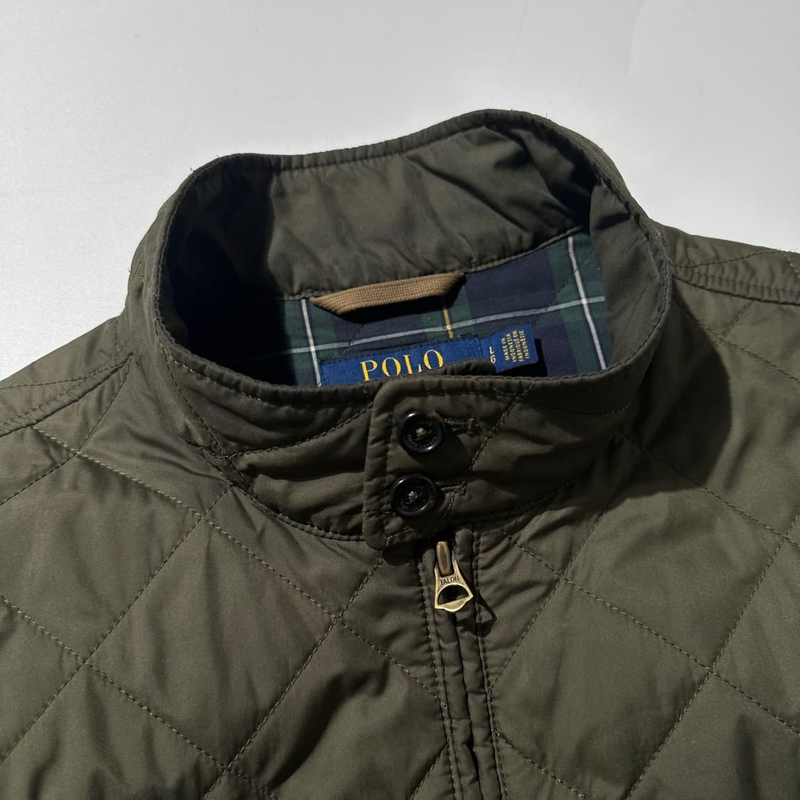 폴로 랄프로렌 바라쿠타 퀼팅 헤링턴 블루종 자켓 상품이미지6