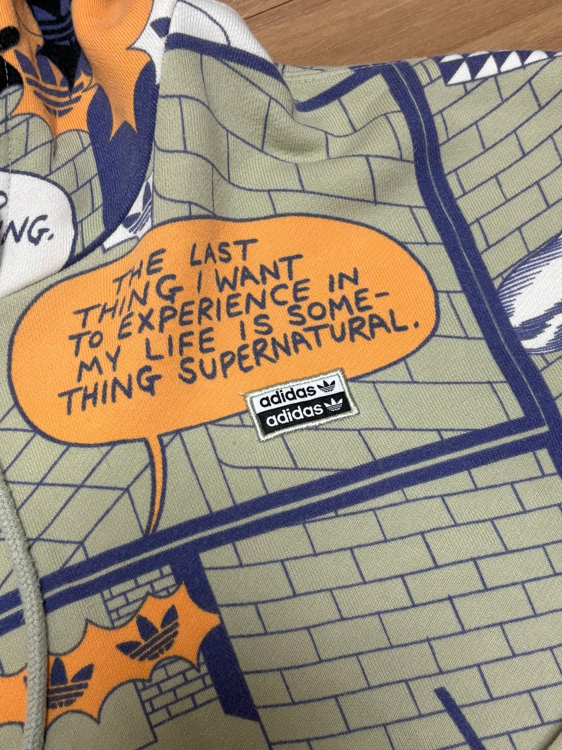 아디다스 오리지날 카툰 크롭 후디 상품이미지2