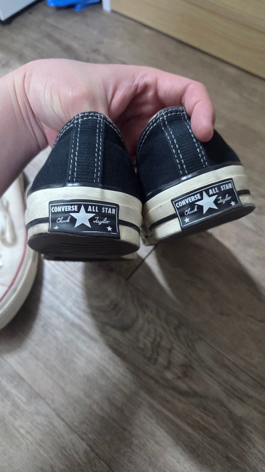 290) 컨버스 블랙, 파치먼트 일괄 상품이미지5