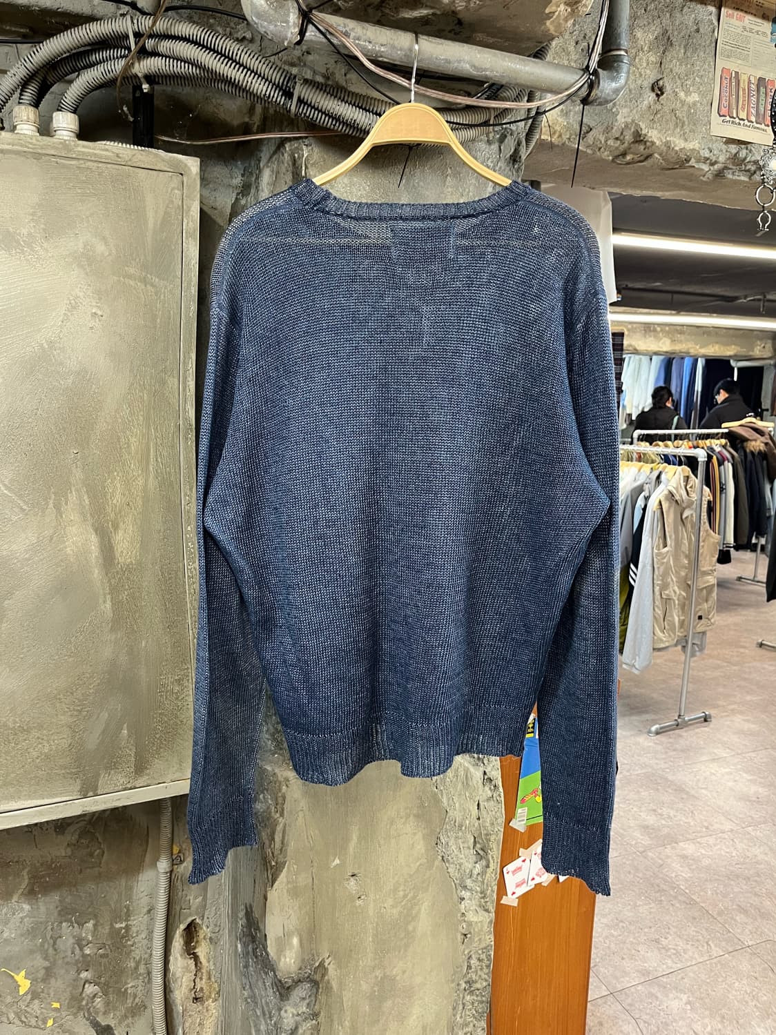 아워레가시 헴프 스웨터 블루 50 #csz2469 상품이미지2