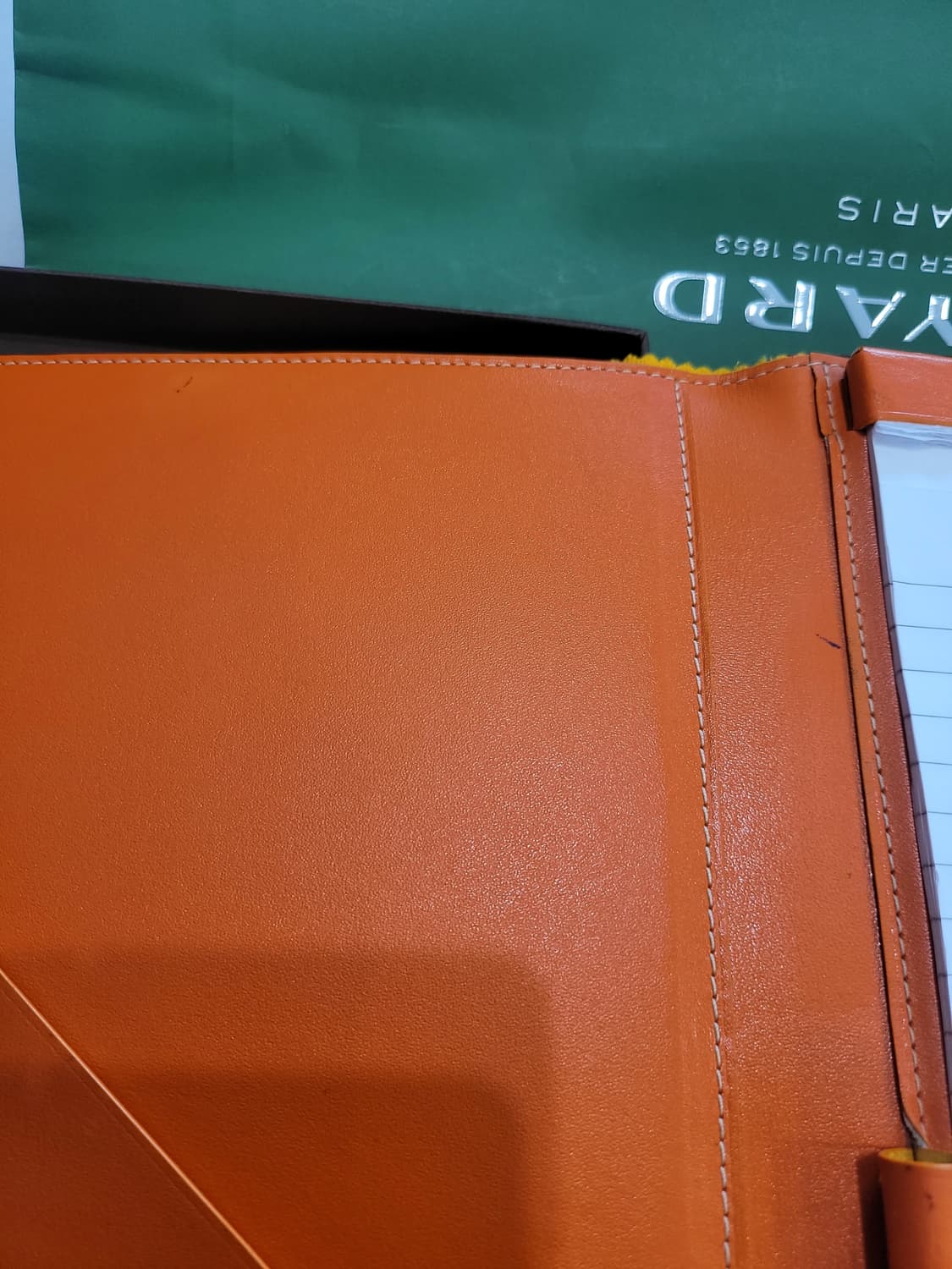 🍊 오렌지 감성  고야드 A4 다이어리/노트 커버입니다. 상품이미지9