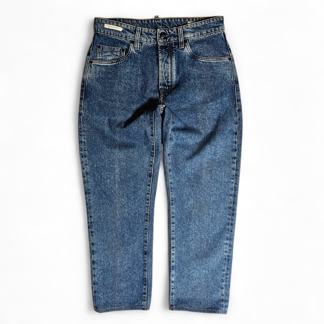 [30][YCHAI(이카이)] 테이퍼드 핏 파이브 포켓 데님 상품이미지1