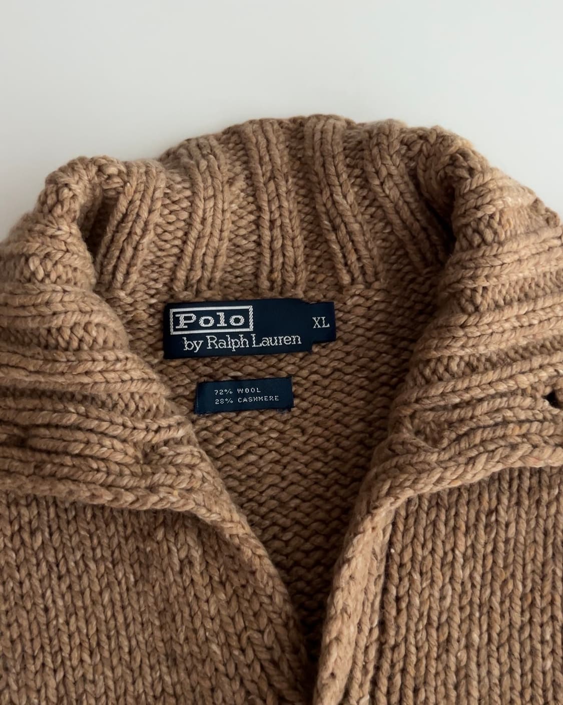 폴로 랄프로렌 헤비 니트 가디건  XL 상품이미지5