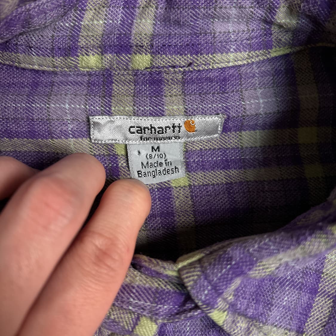 칼하트 체크셔츠 상품이미지5