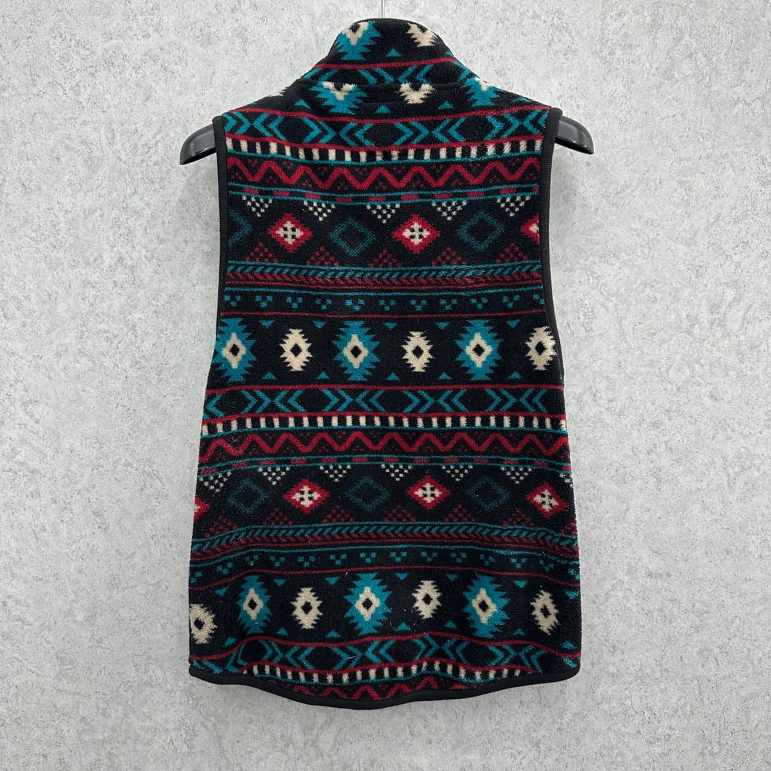 100 QUASH 재팬 남자 아즈텍 패턴 후리스 조끼 상품이미지2