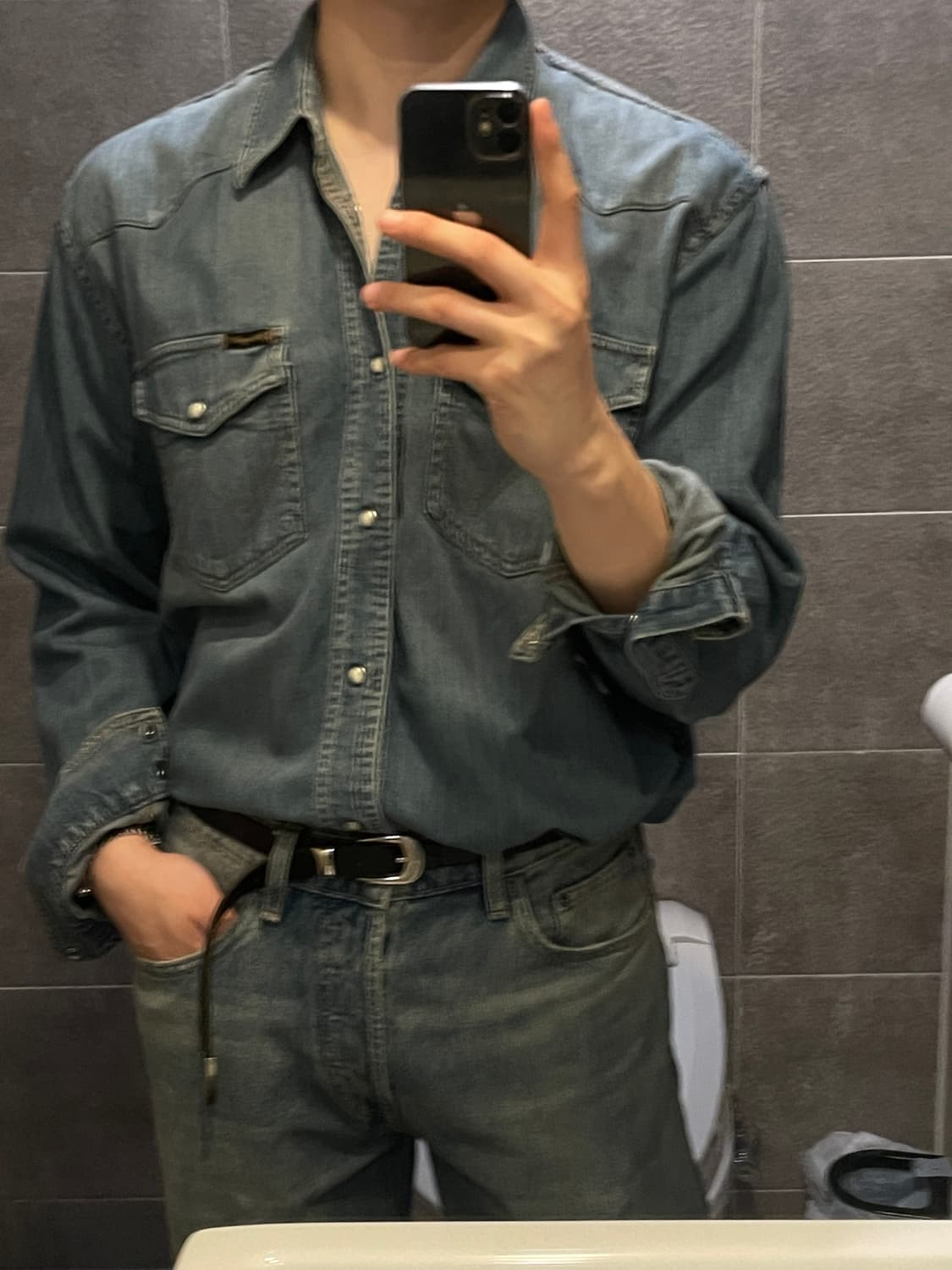 90s 빈티지 랭글러 셔츠 상품이미지1