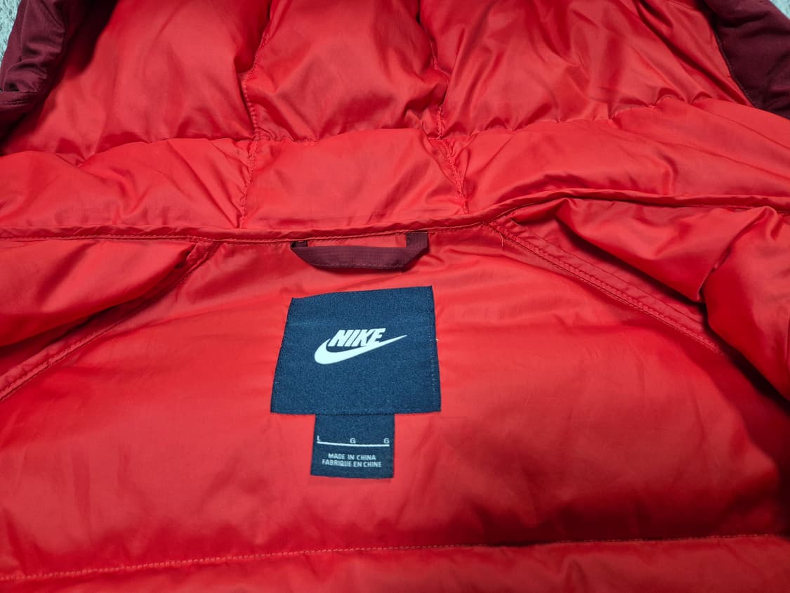 나이키 남성 투웨이지퍼 덕다운 패딩 자켓 L(100) 상품이미지6