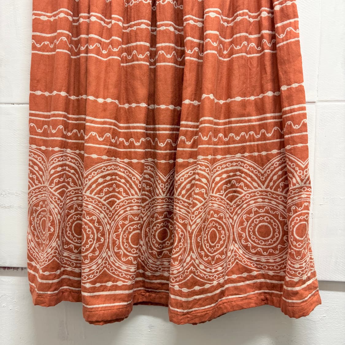Plantation by IsseyMiyake 에스닉 자카드 히피 롱 스 상품이미지4