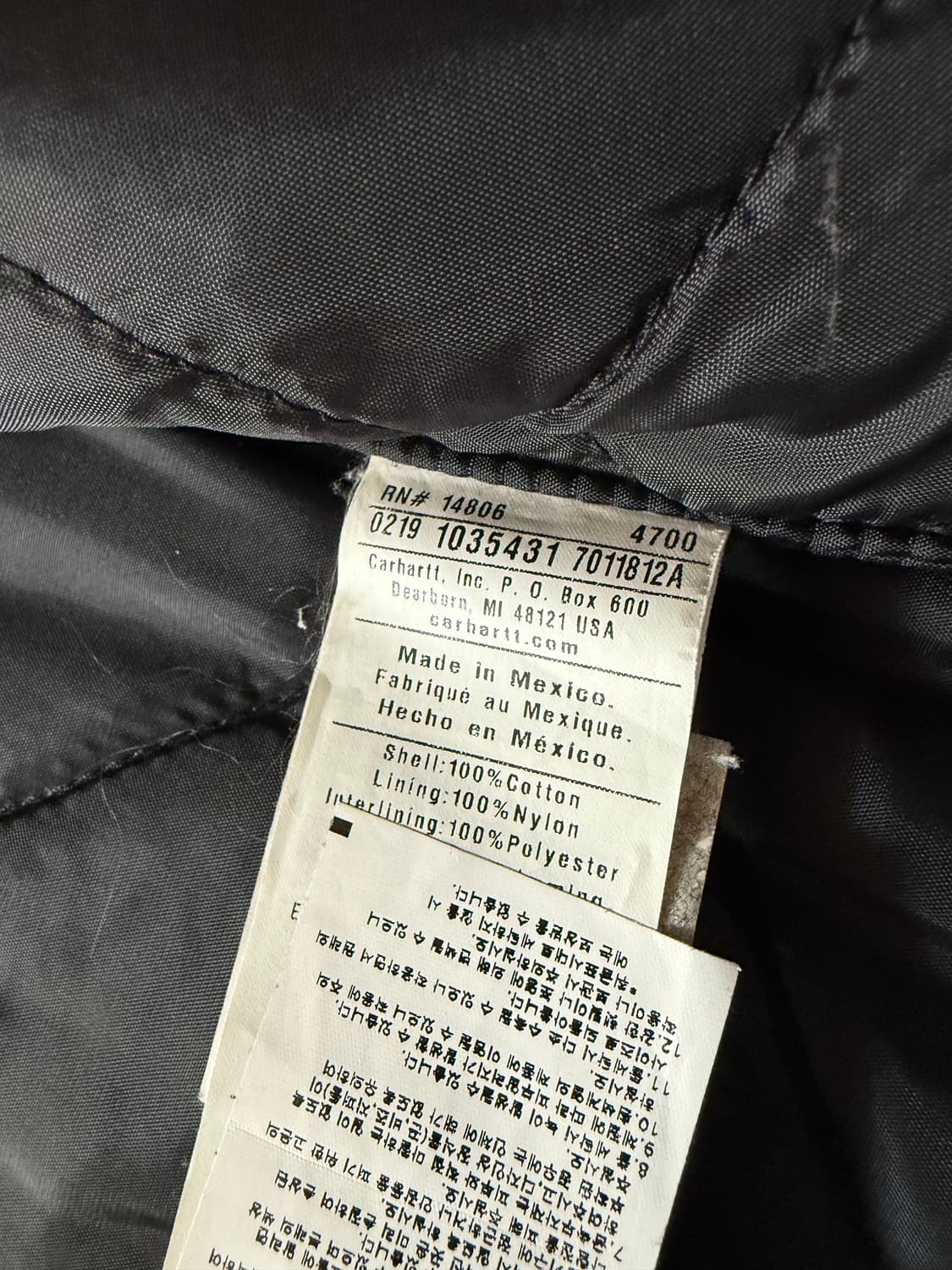 칼하트 워크 베스트 브라운 상품이미지4