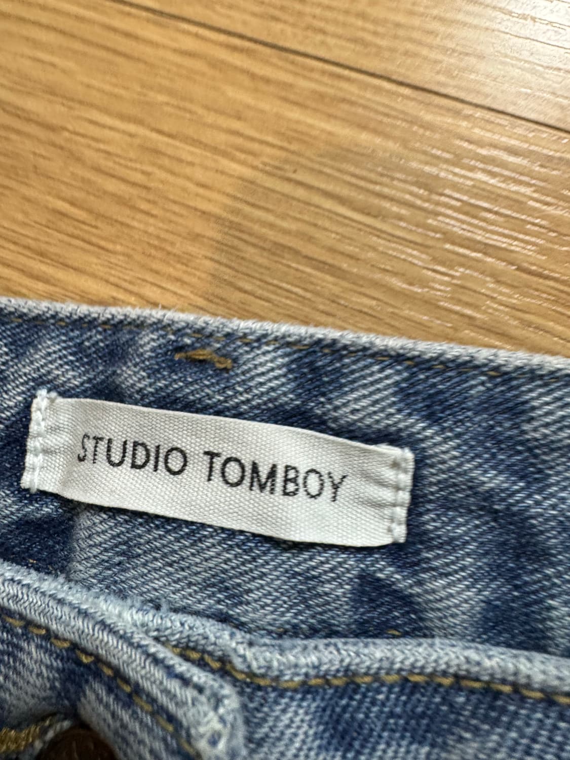 studio tomboy 스튜디오톰보이 데님 팬츠 상품이미지2