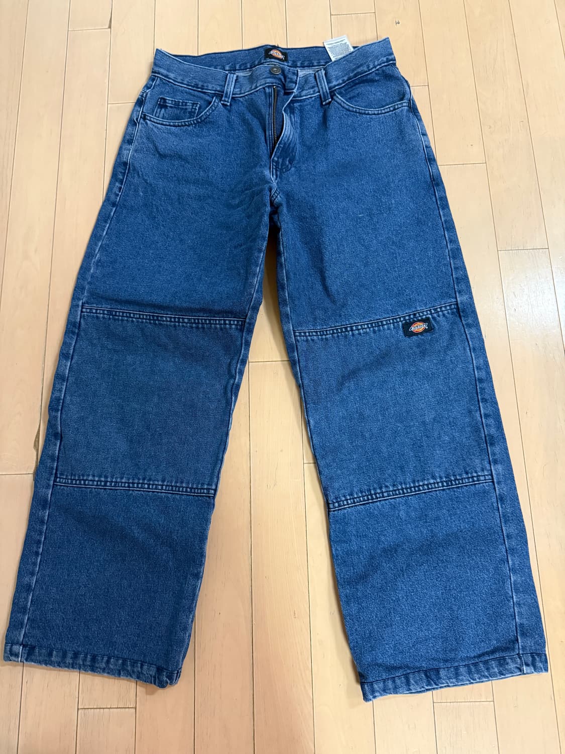 판매) 더블니 85283 루즈핏 데님팬츠 상품이미지2