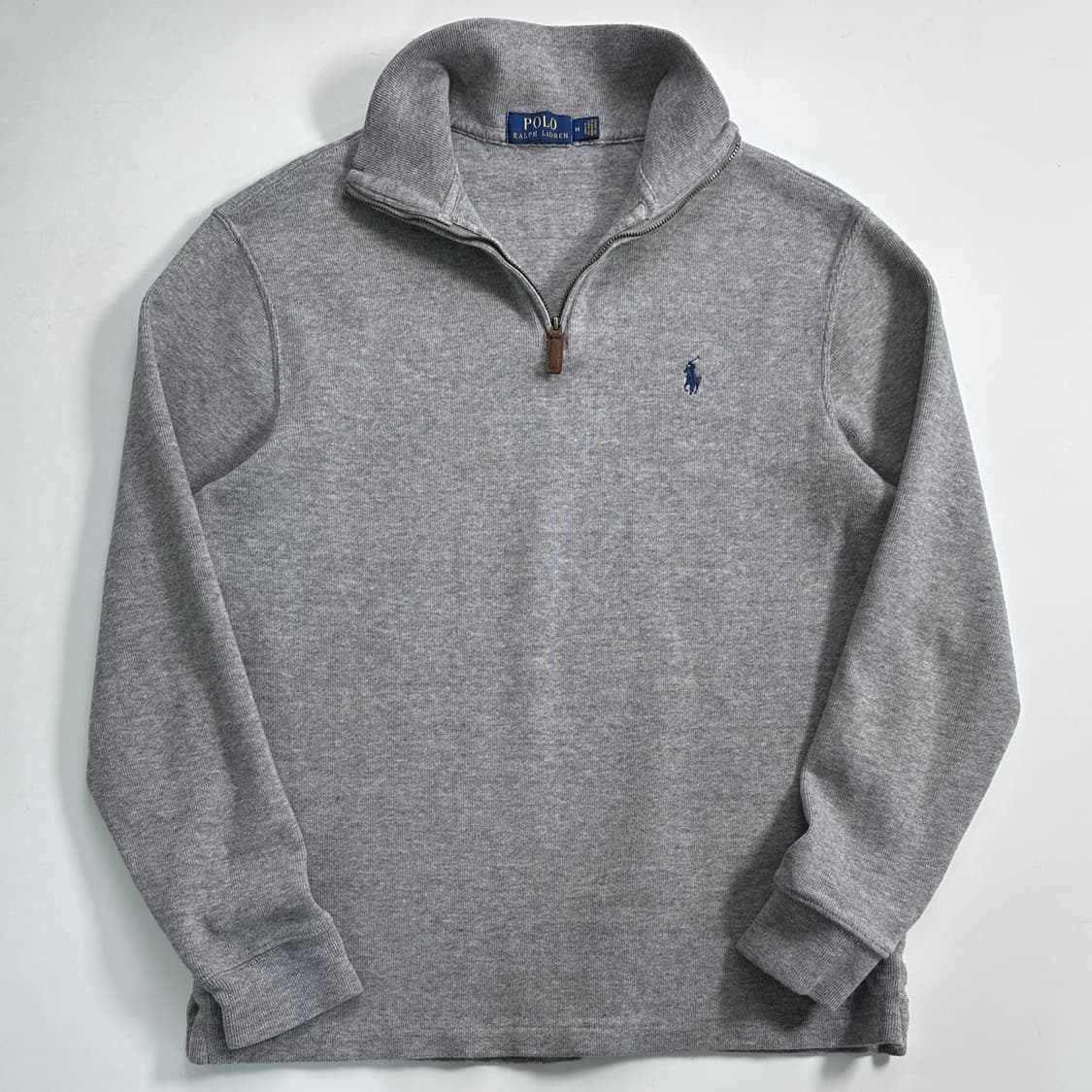 폴로 랄프로렌 그레이 반집업 상품이미지1
