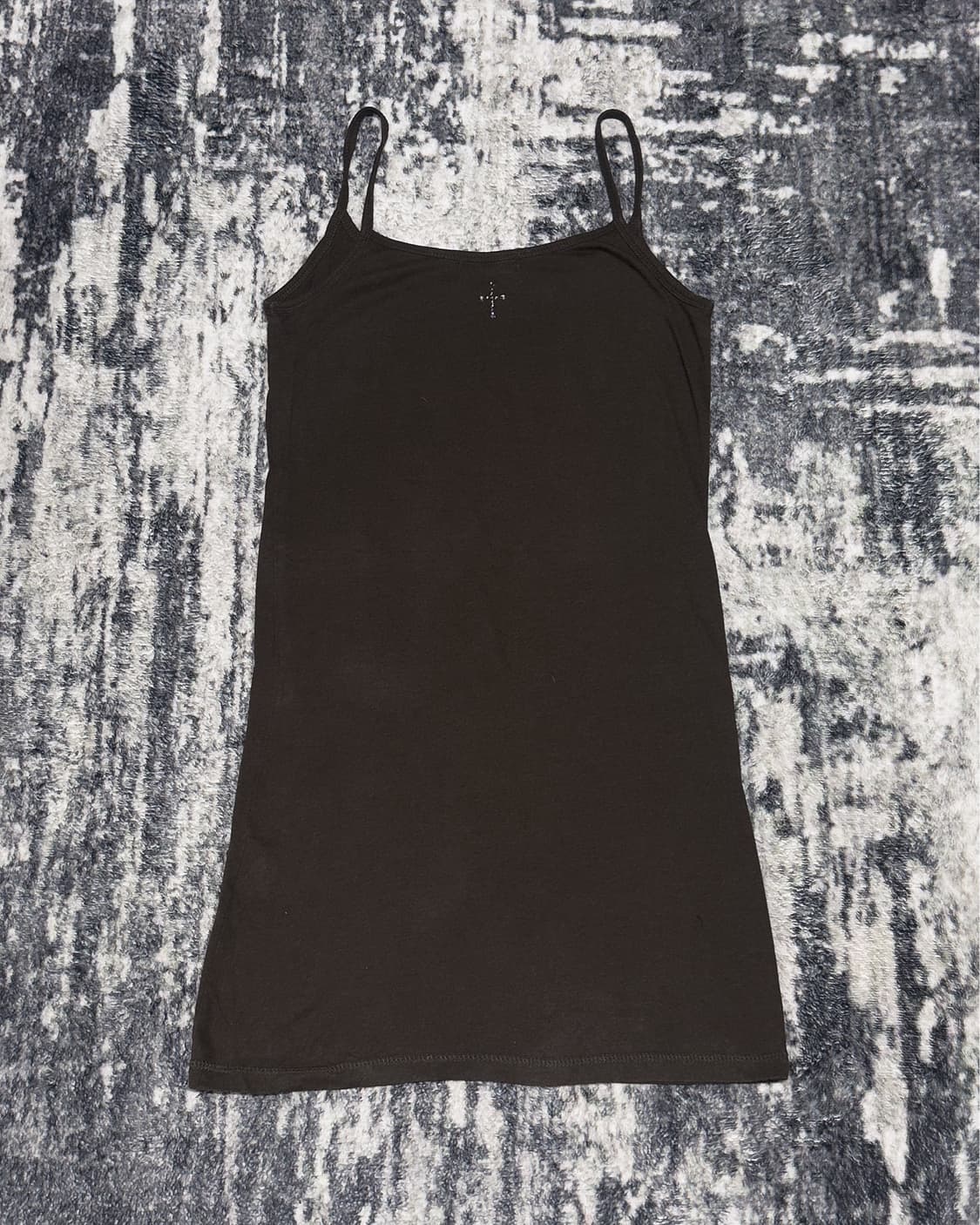 {G.O.A} Rhinestone Cross Cami Dress   상품이미지4