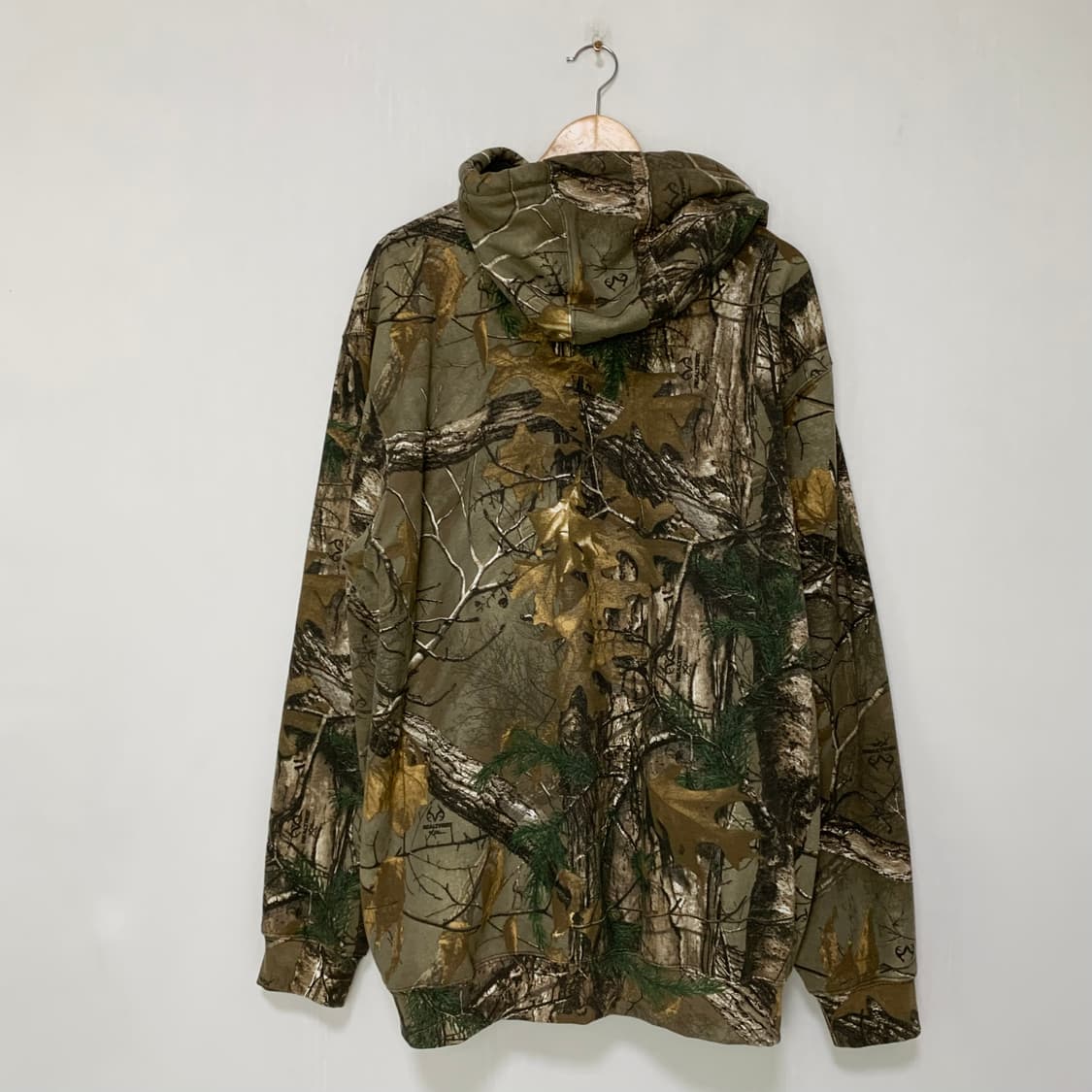 칼하트 리얼트리 후드집업 남성 XL 오버핏 그런지 패턴 밀리터리st 상품이미지4