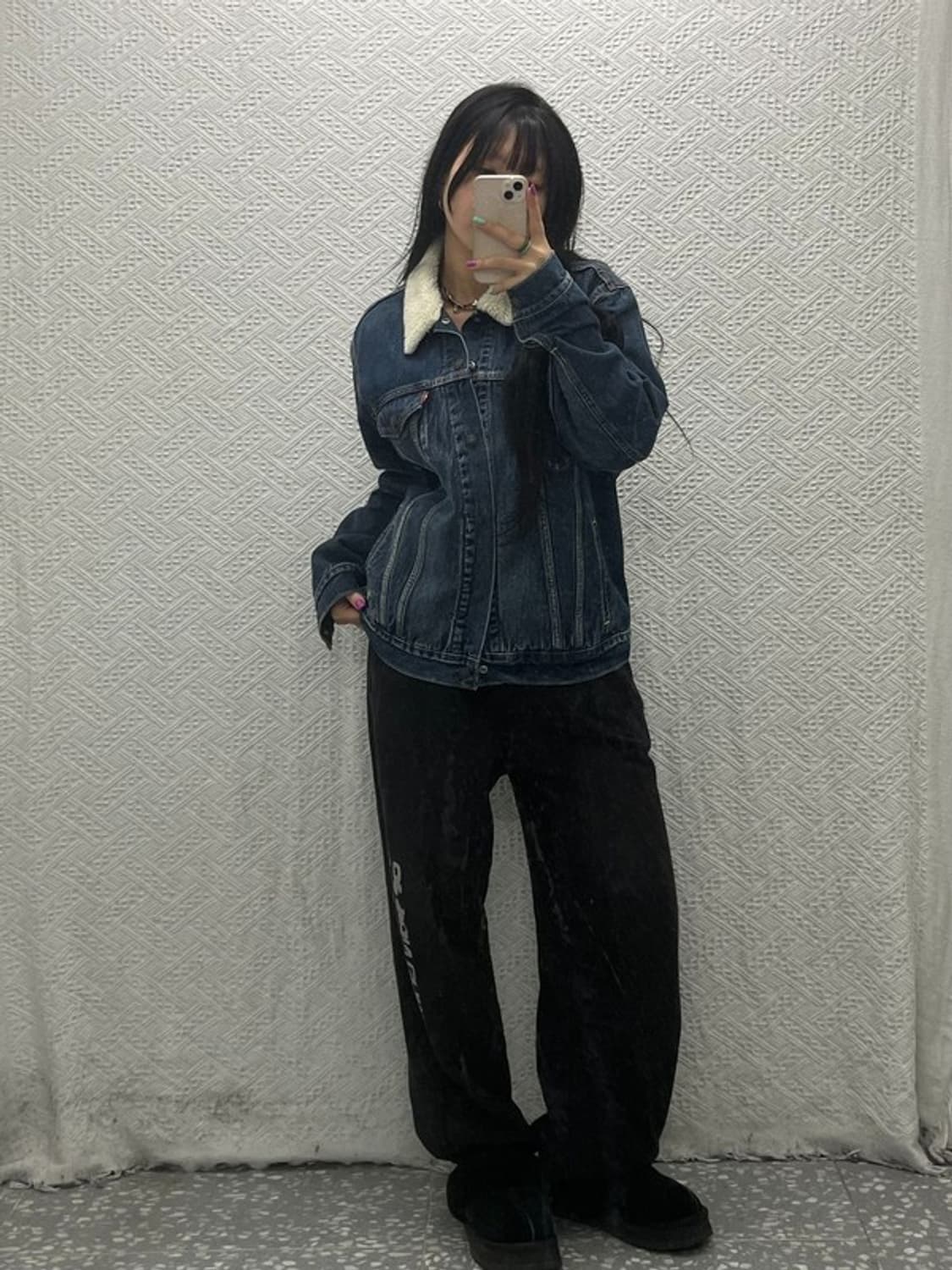 리바이스 올드스쿨 쉐르파 트러커 데님 자켓 M C06758 상품이미지2