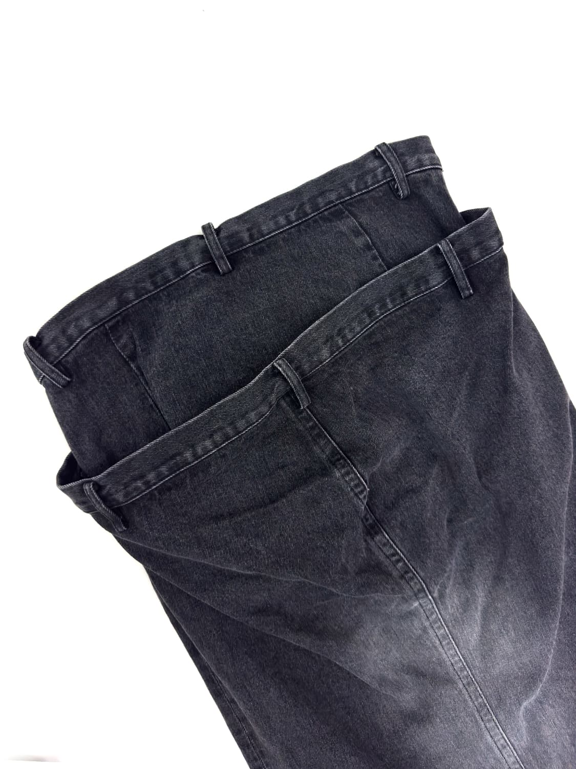 LIMI feu Layered Waist Denim Skirt/ M 상품이미지4