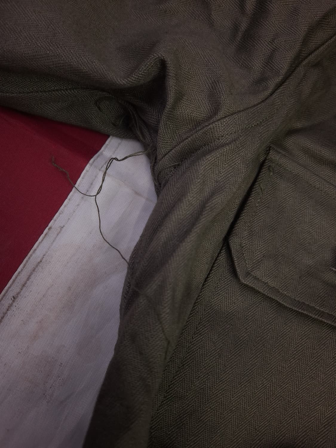 새제품 오리지날 70's 국군용 HBT 전투복 상의 상품이미지5