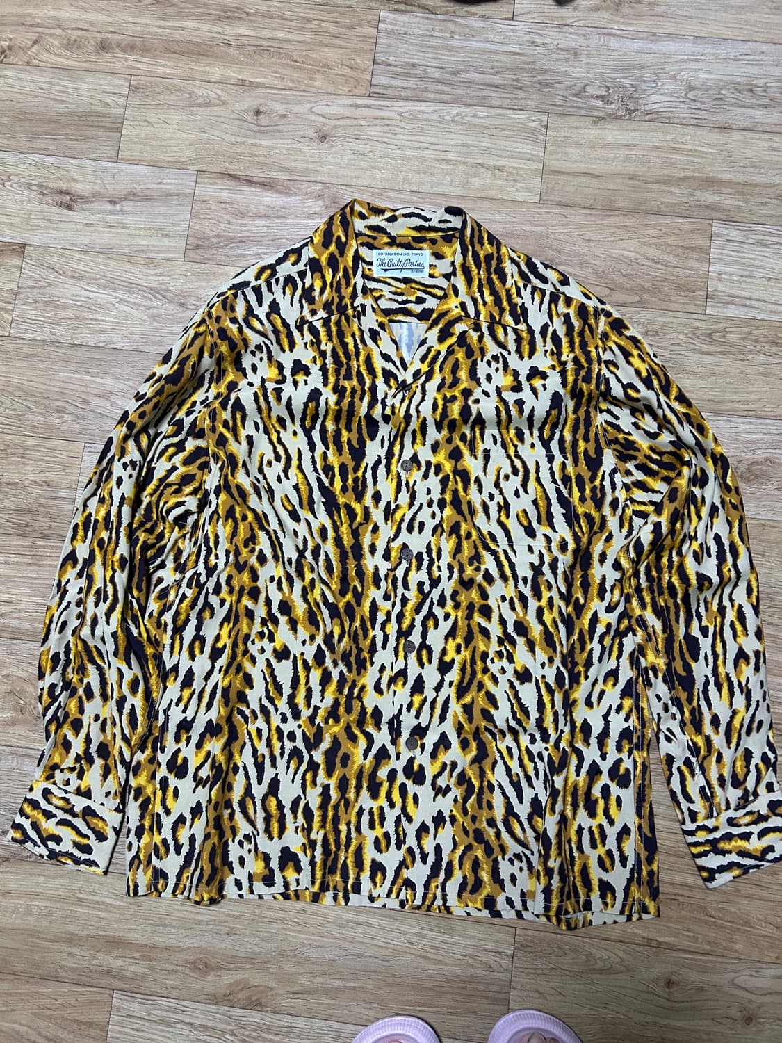 와코마리아 레오파드셔츠 M 상품이미지1