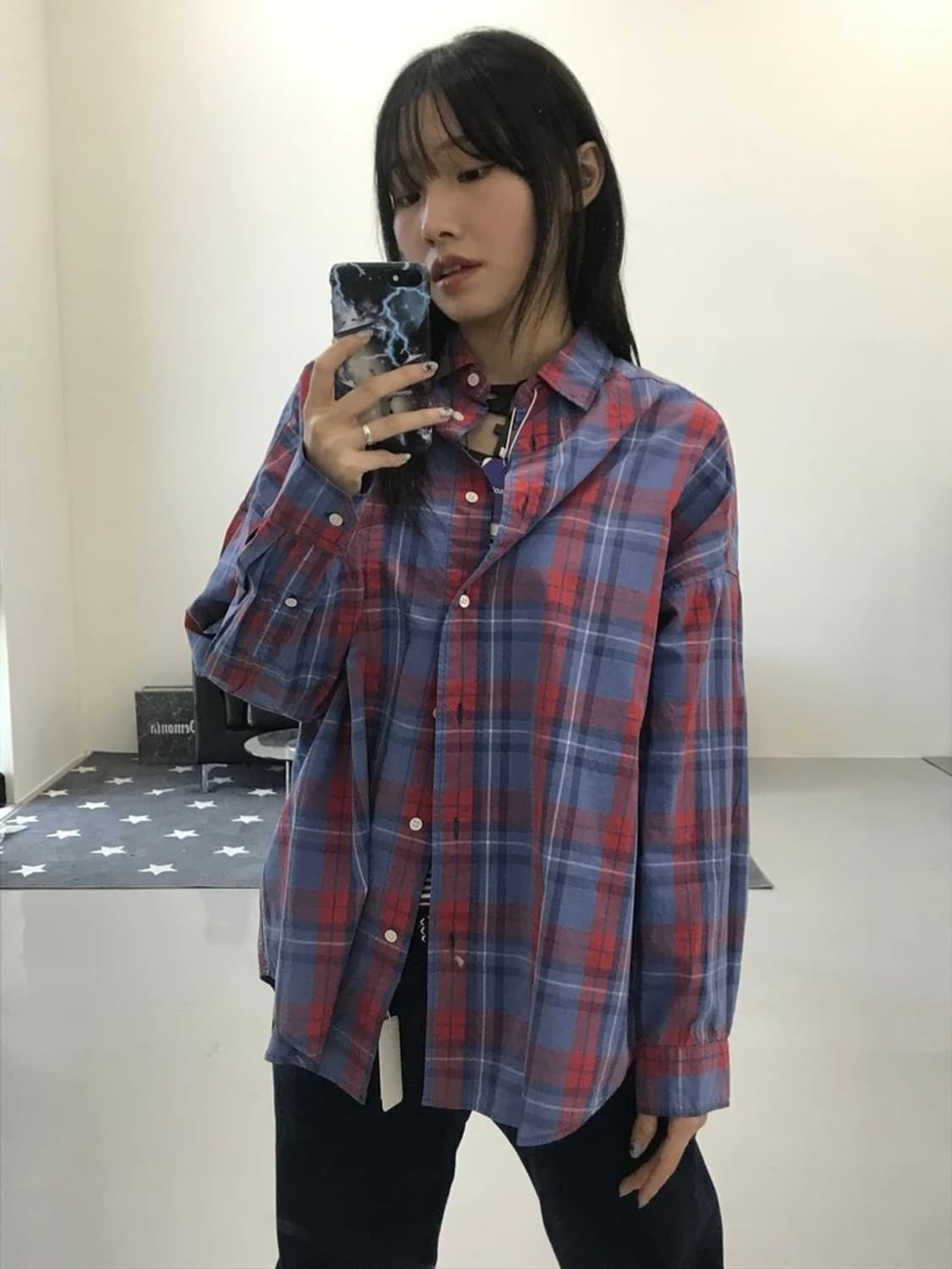 저널스텐다드 체크 셔츠 상품이미지2