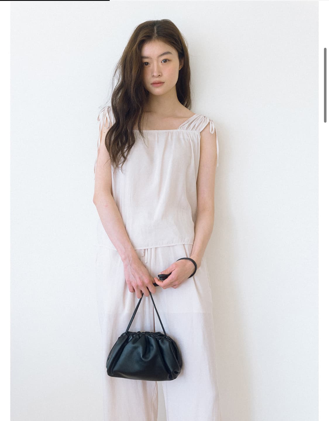 라미네즈 Wrinle Mini Bag - Black 상품이미지1