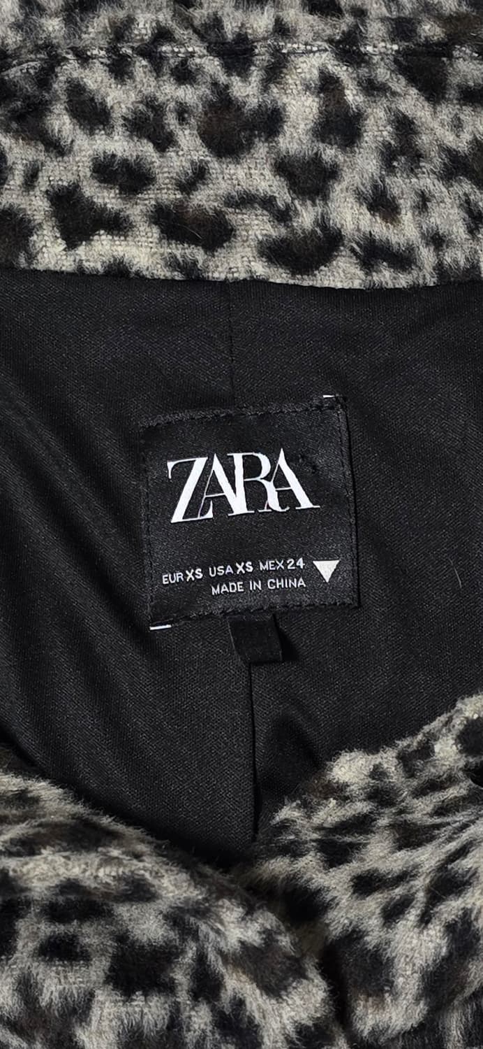 자라 레오파드 자켓 XS 상품이미지3