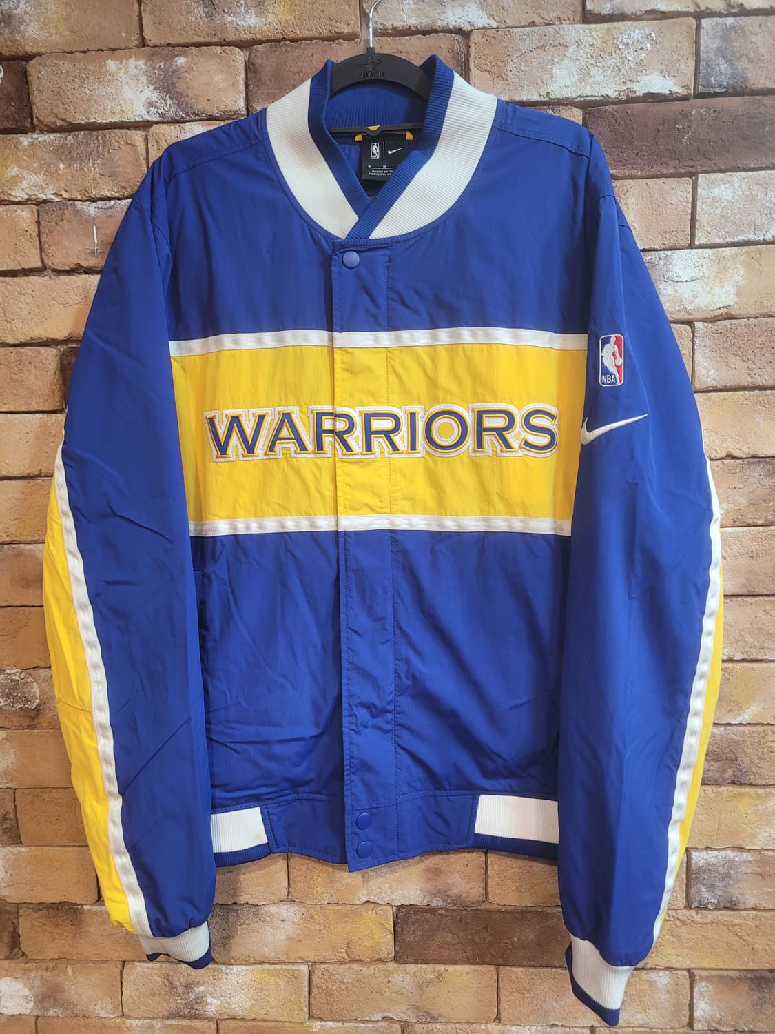 나이키 워리어스 NBA 블루종 자켓 100 사이즈 상품이미지1