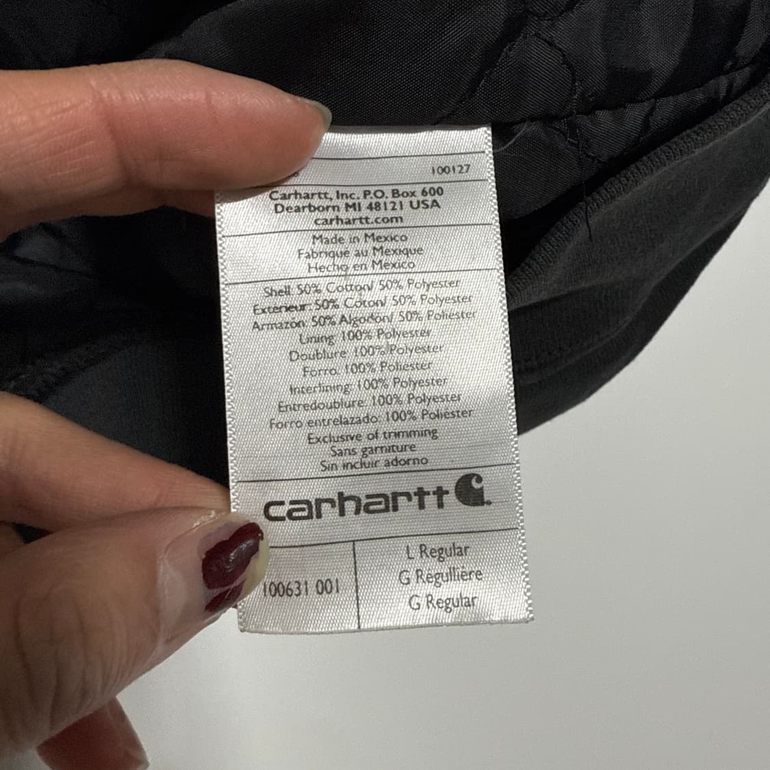 칼하트 레인디펜더 후드집업  상품이미지9