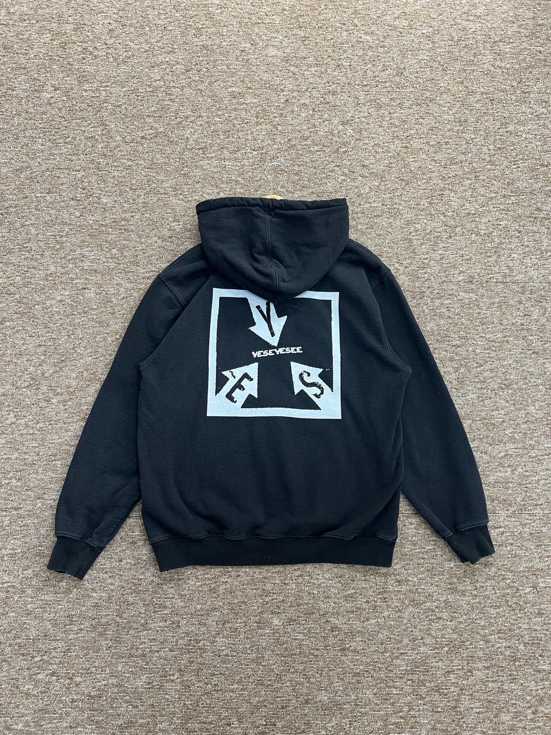 예스아이씨 후드티 M 블랙 상품이미지2