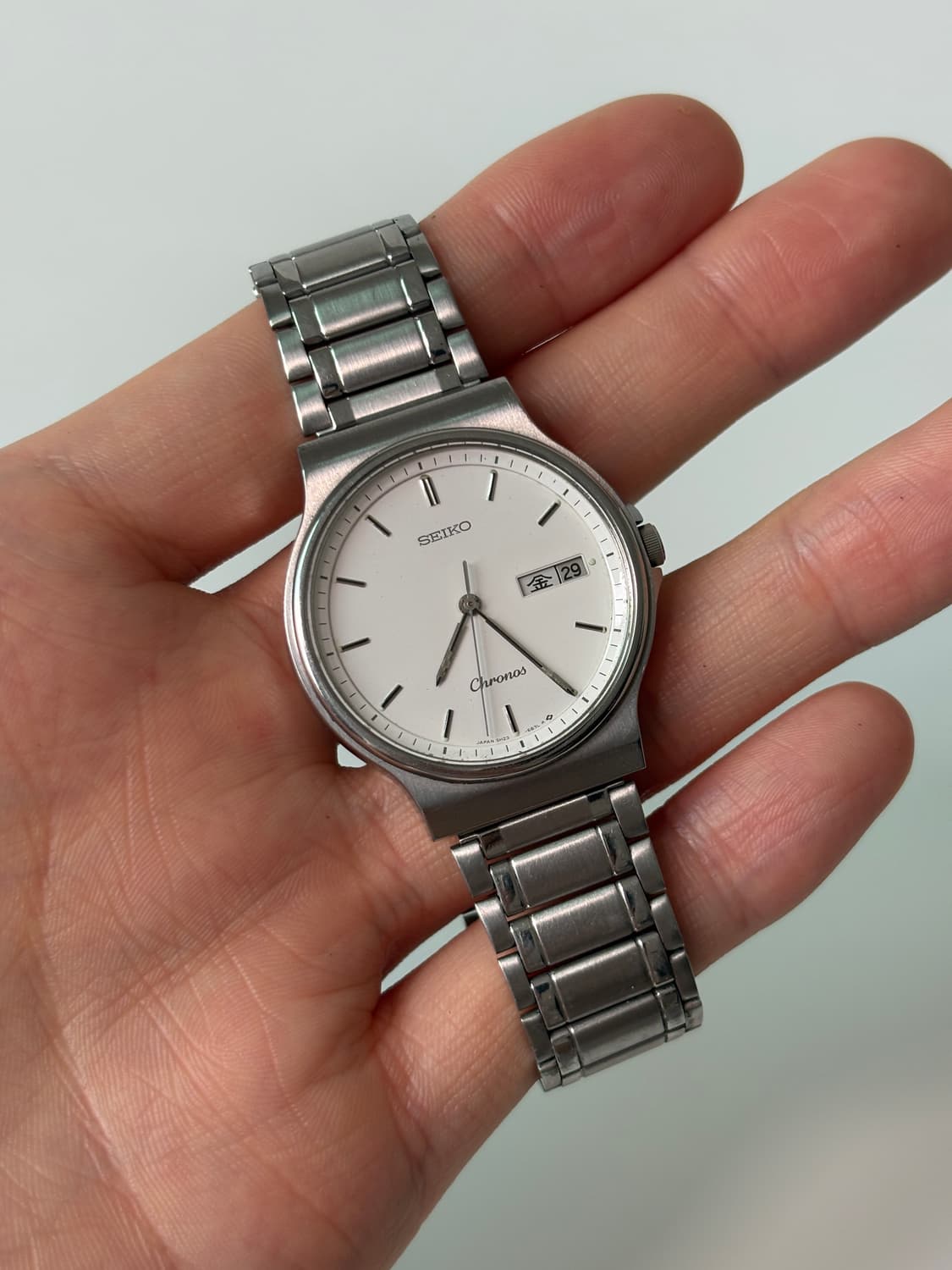 1980s Chronos Silver Quartz 상품이미지1