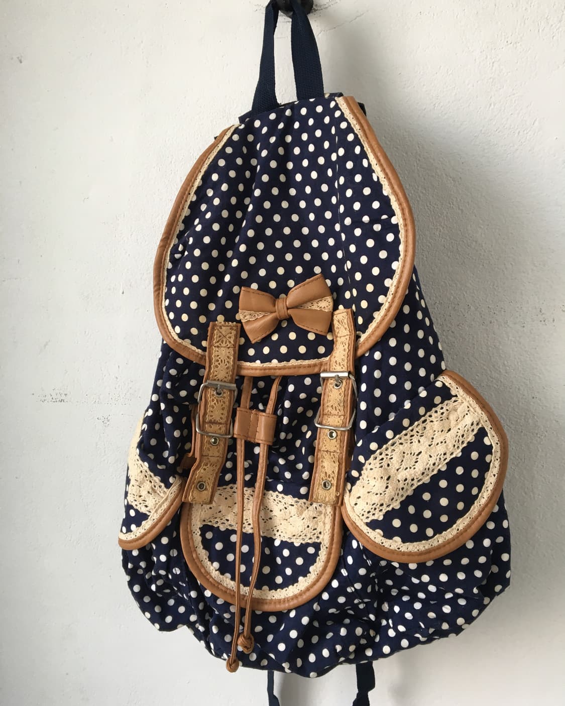  dot pattern bagpack 상품이미지5