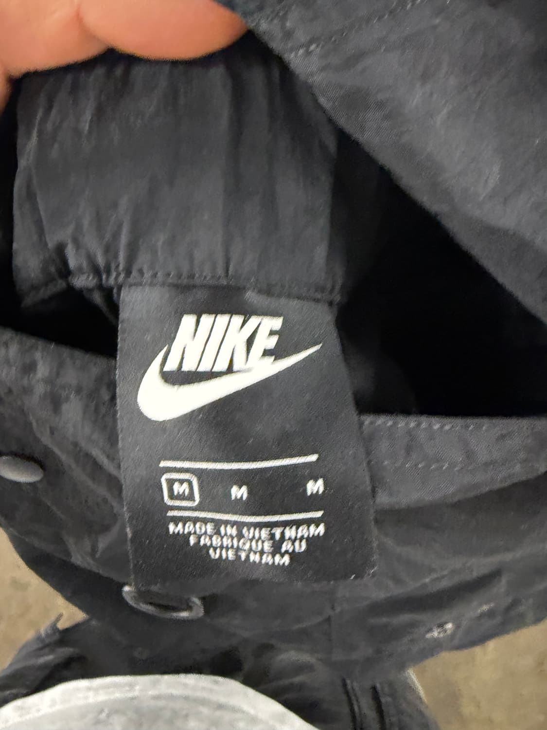 나이키 스우시 블랙 오버롤 M 상품이미지5