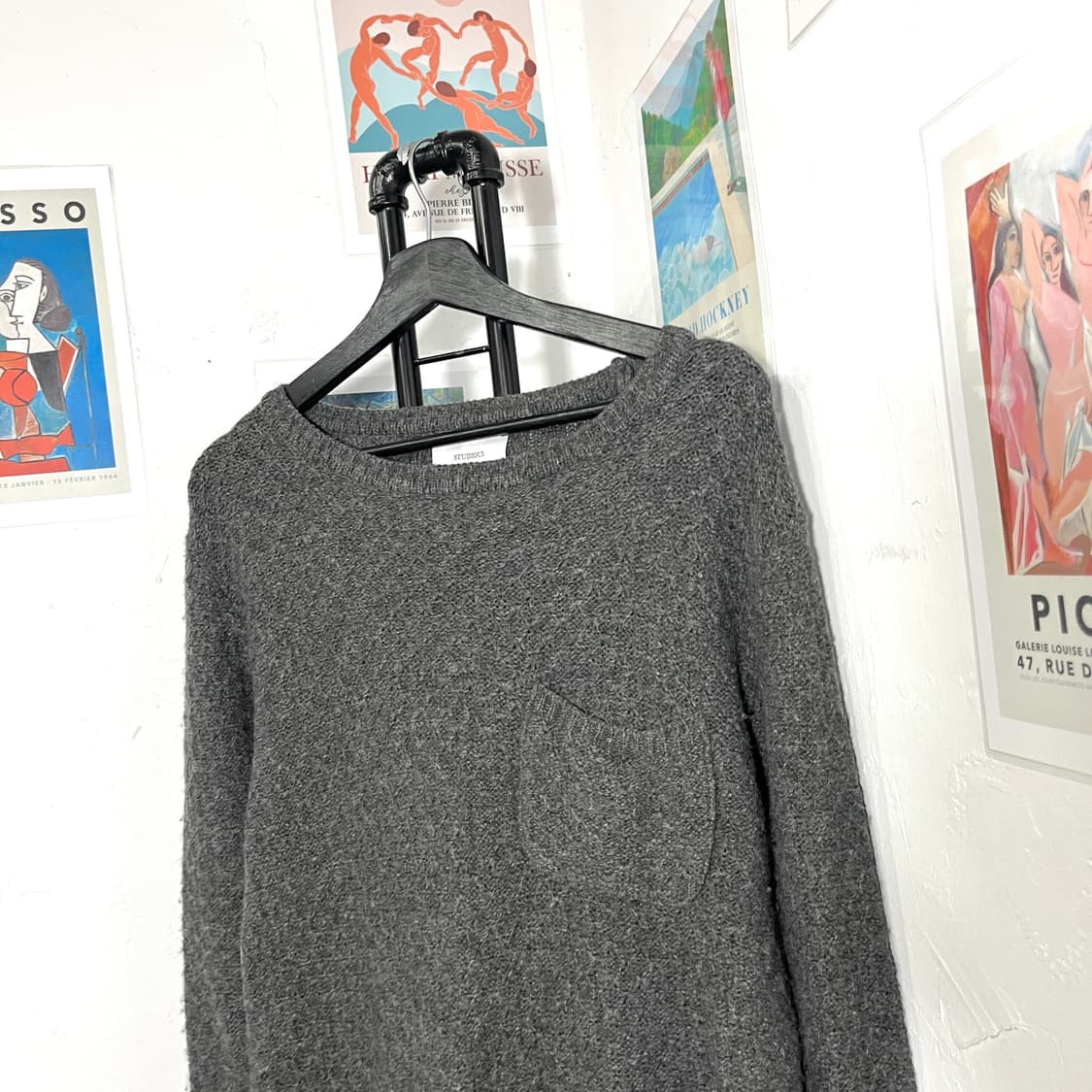 스튜디오스 포켓 니트 상품이미지3