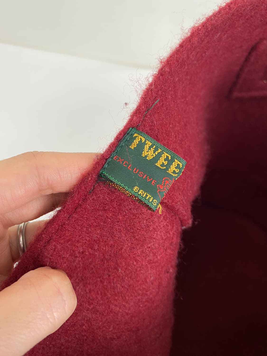 트위드밀 울 토트백 상품이미지10