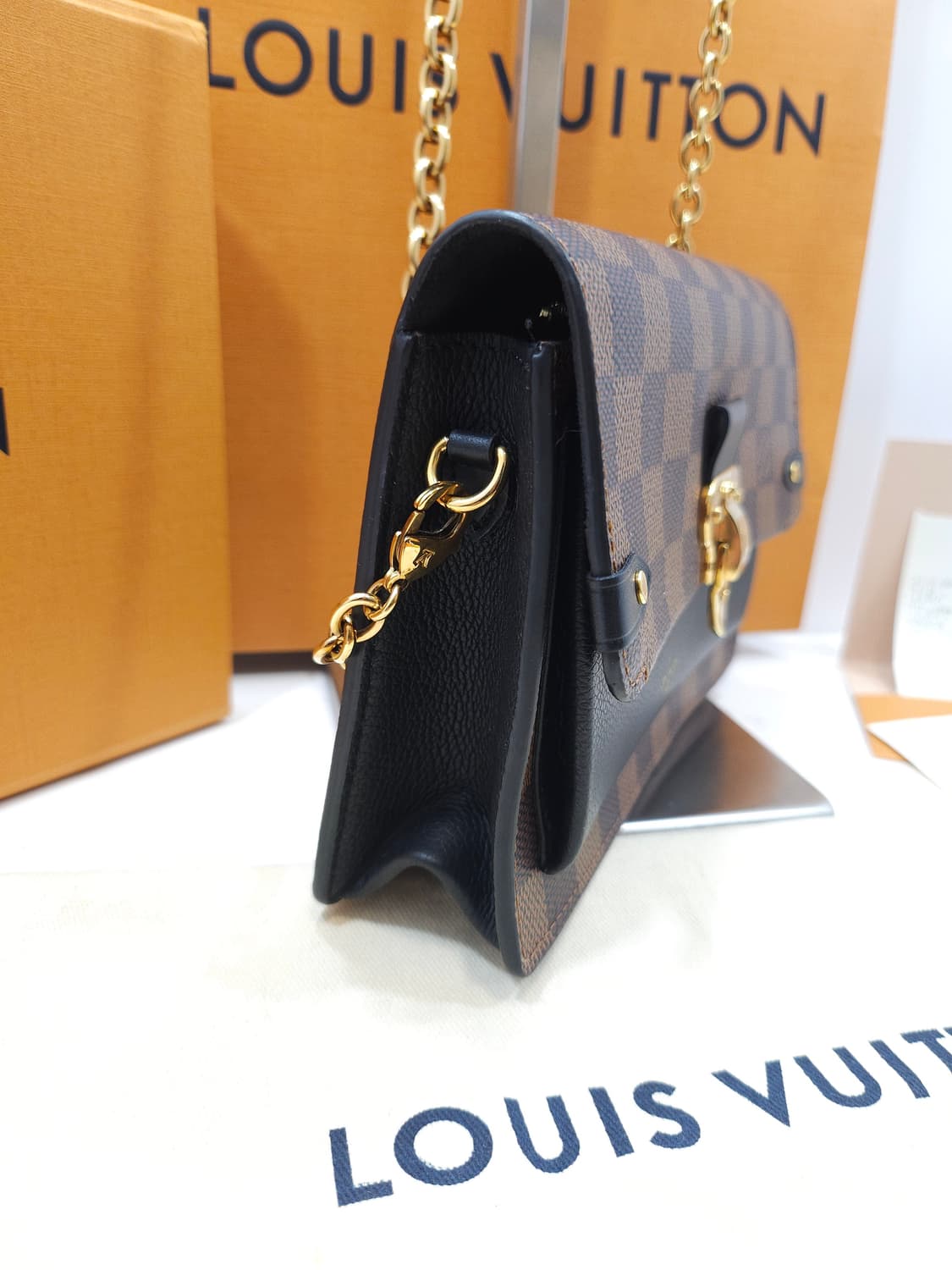 루이비통 바뱅 다미엔 체인 월릿 숄더백 상품이미지7