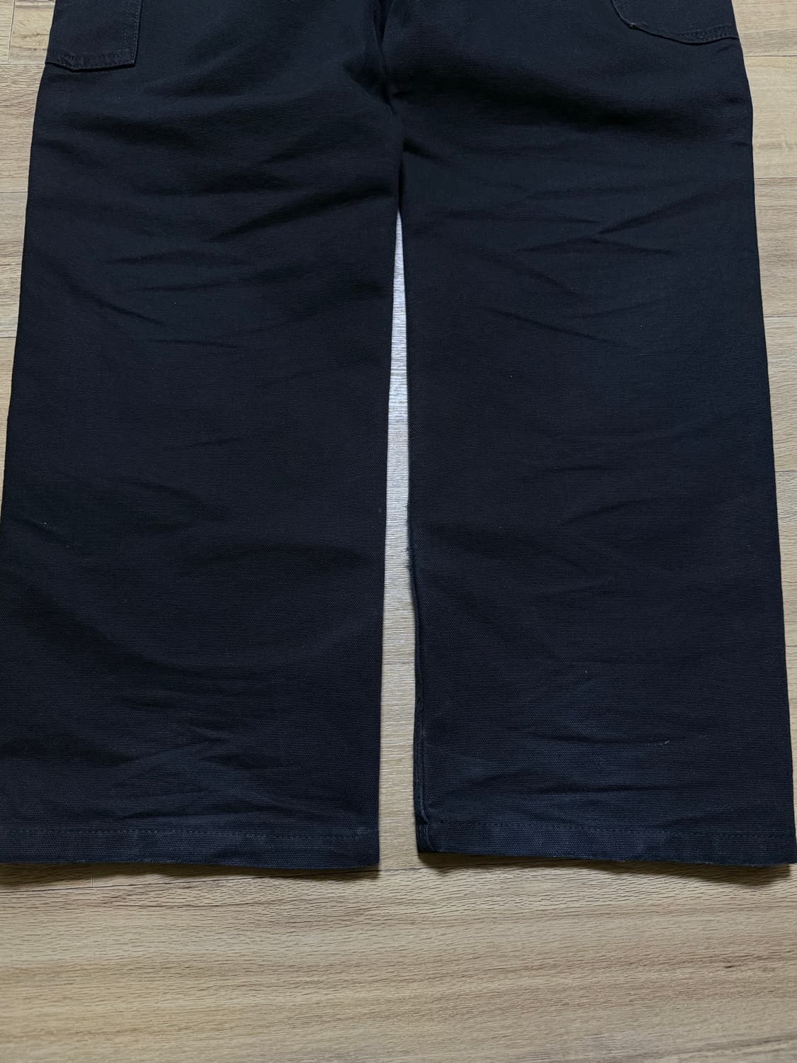 30 칼하트 wip 더블니 팬츠 블랙 상품이미지3