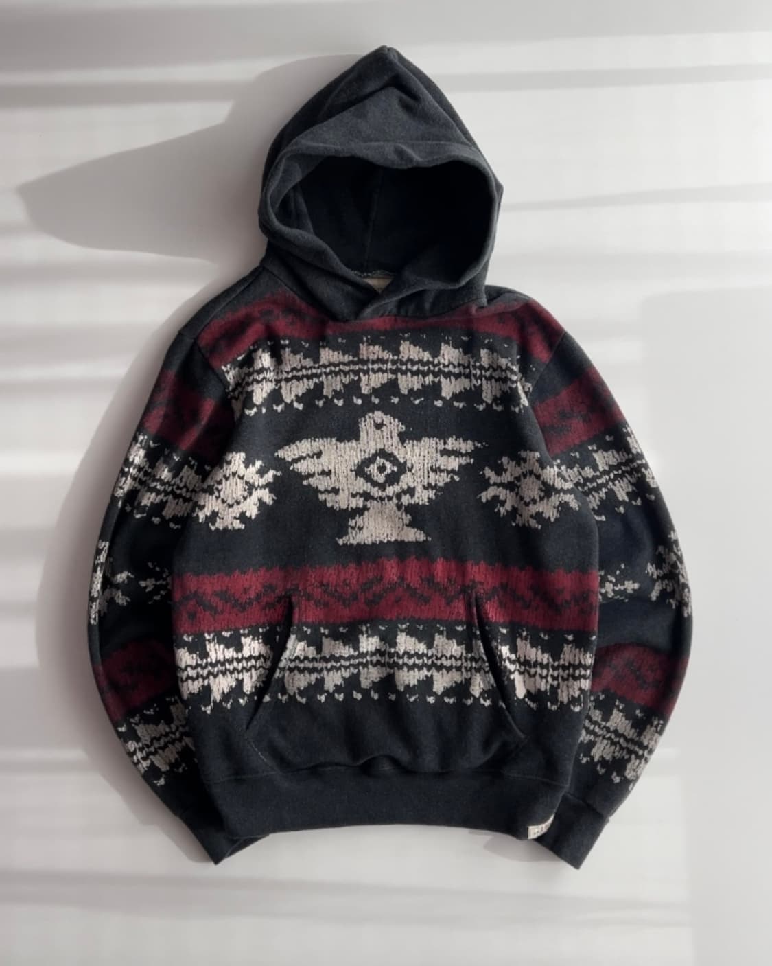 데님앤서플라이 랄프로렌 아즈텍 패턴 후드티 M 상품이미지1