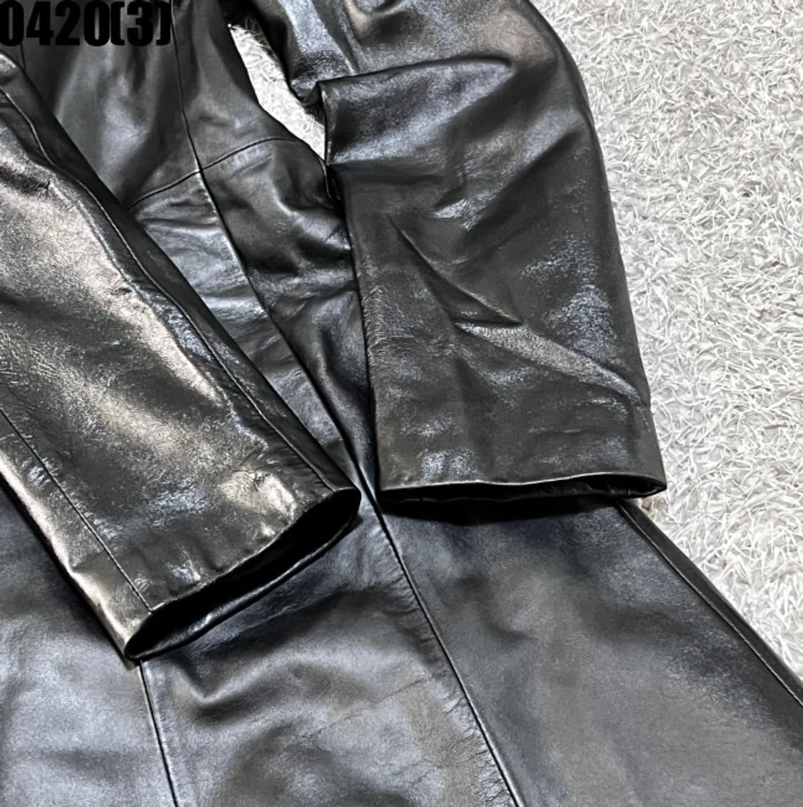 빈티지 레더 자켓 상품이미지4