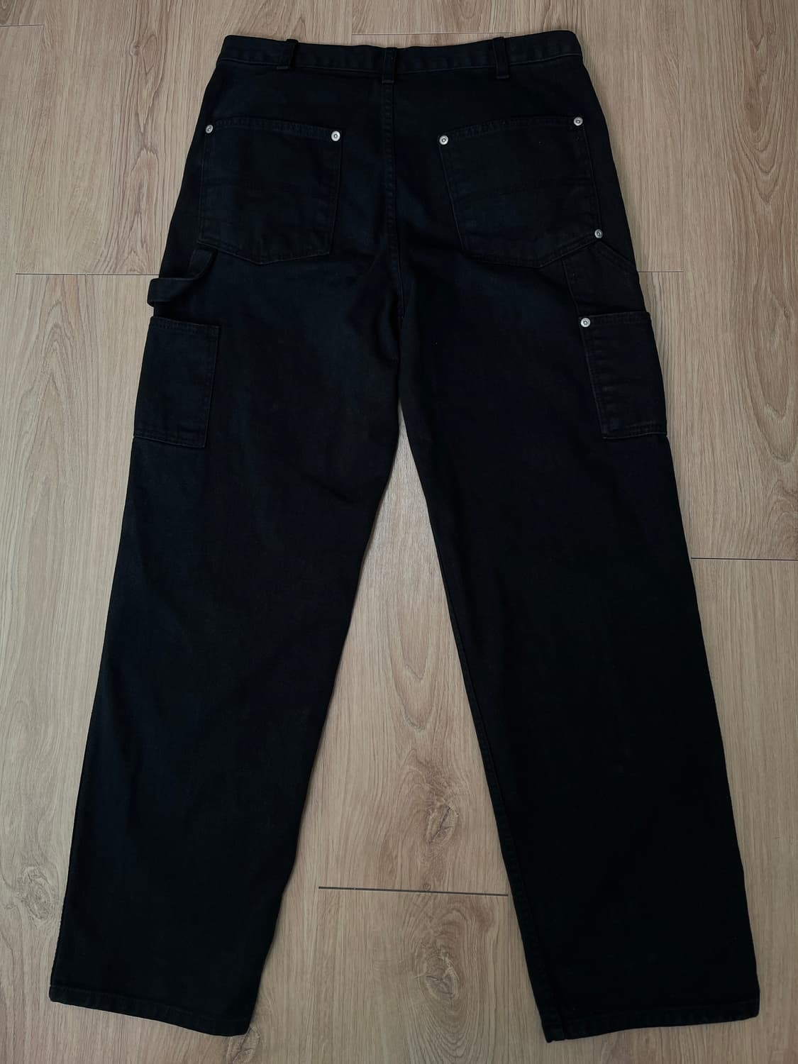 도넛리벤지 워크팬츠 블랙 2사이즈 상품이미지2