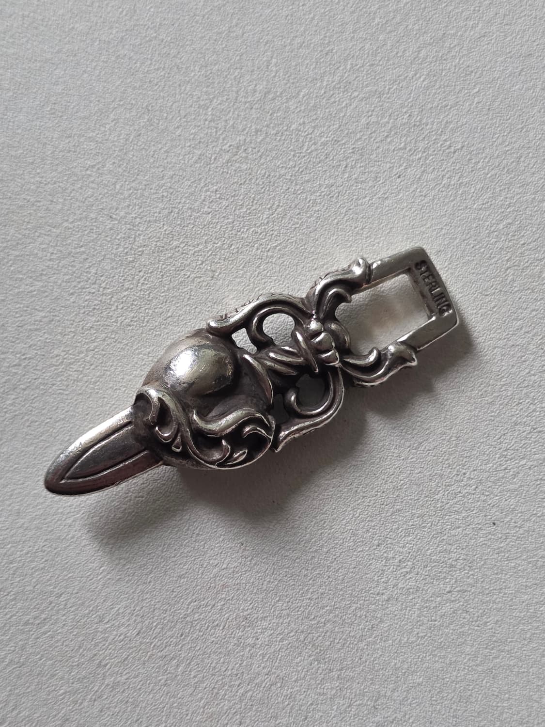 [OS] Chromehearts 하트대거 팬던트 인보이스원본 크롬하츠 상품이미지1