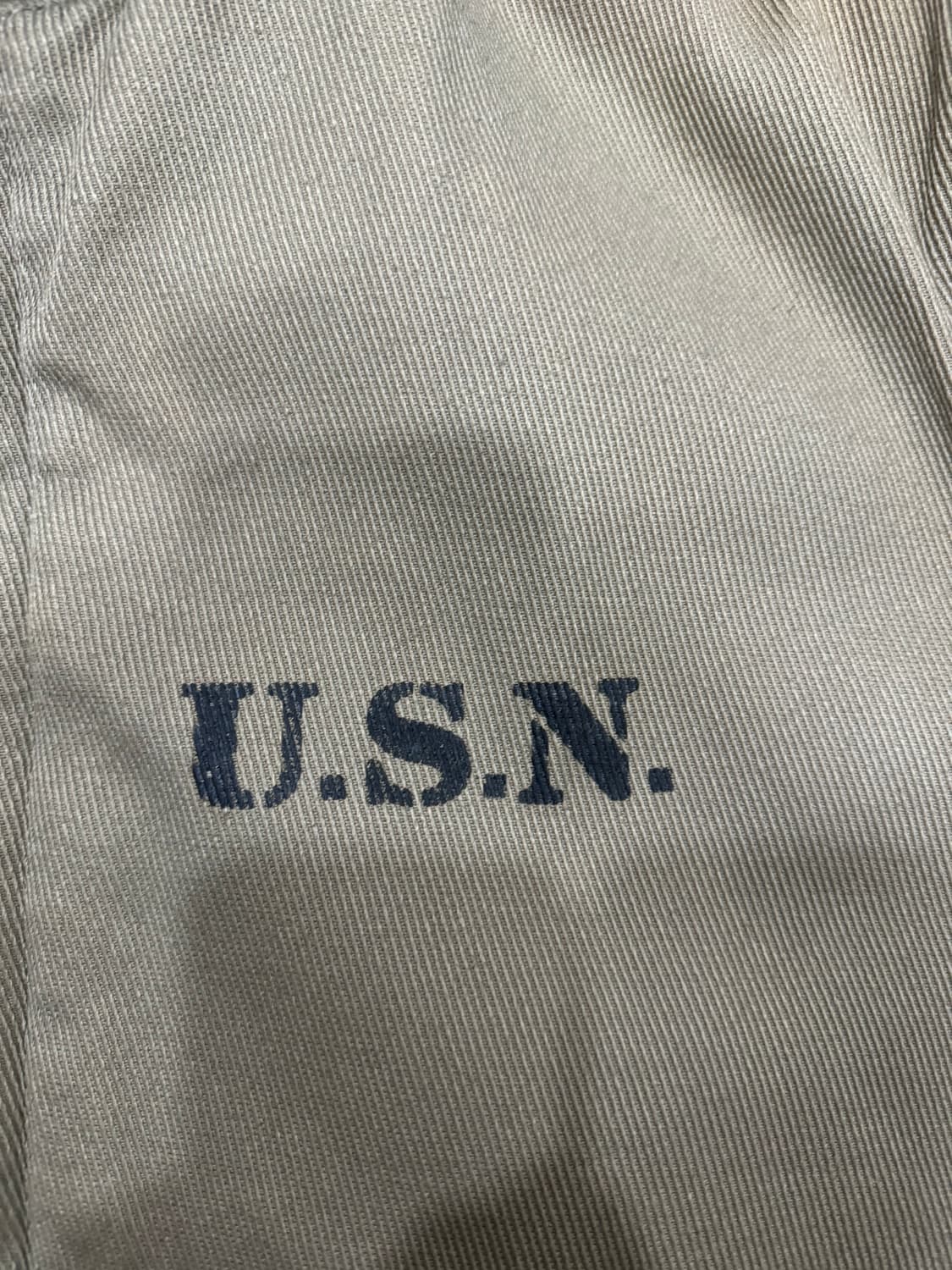 US NAVY 덱자켓 아메리칸 캐주얼 미군 복각 L 상품이미지7