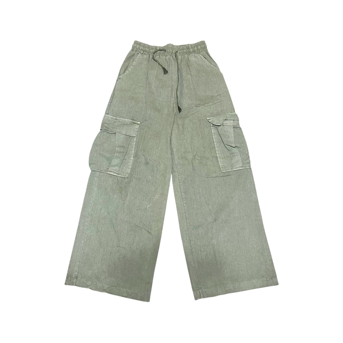 Wide Cargo Pants_Olive Green 상품이미지1